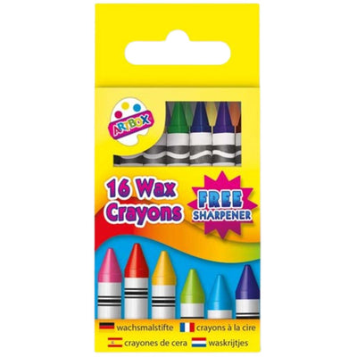16 Wax Crayons