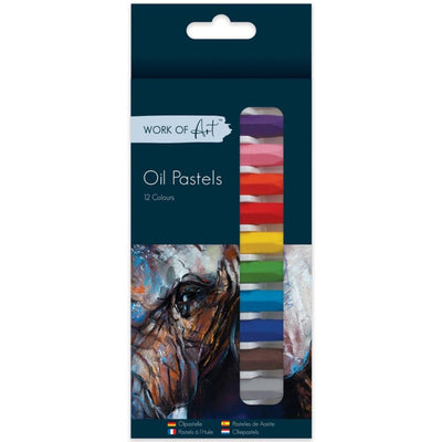12 Oil Pastels