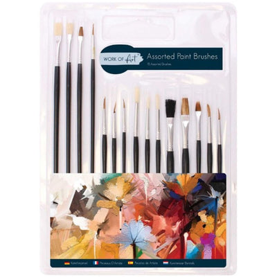 15 Paint Brush Set