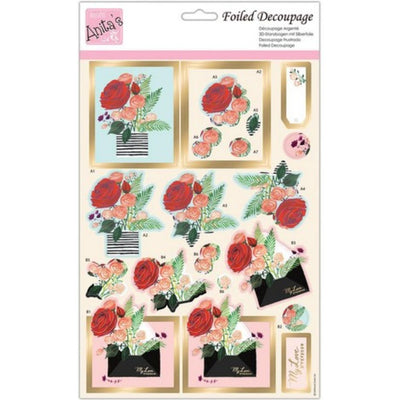 Foiled Decoupage, Just For You