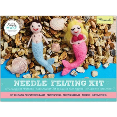 Needle Felting Kit, Mermaids