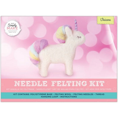 Needle Felting Kit, Unicorn