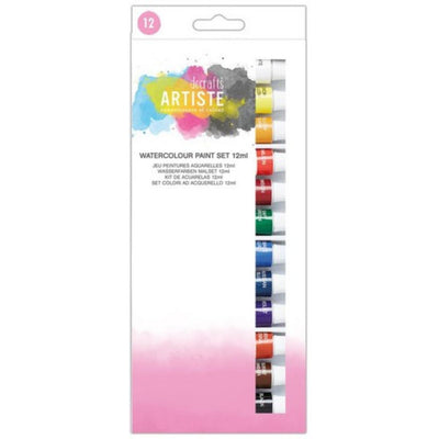Watercolour Paint Set 12ml (12 pack)