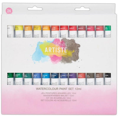 Watercolour Paint Set 12ml (24 pack)