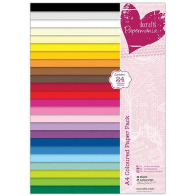 A4 Coloured Paper Pack (48 pack)
