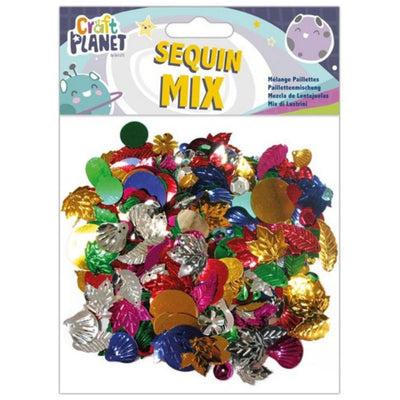 Sequin Mix, Assorted Colours (50g)