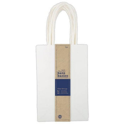 White Gift Bags, Small