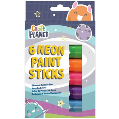 6 Paint Sticks, Neon