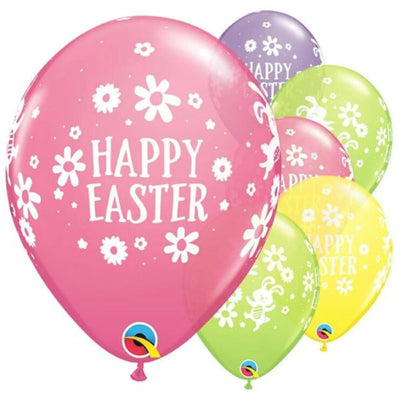 Happy Easter Balloons 30cm (25 pack)