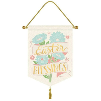 Easter Blessings Canvas Banner
