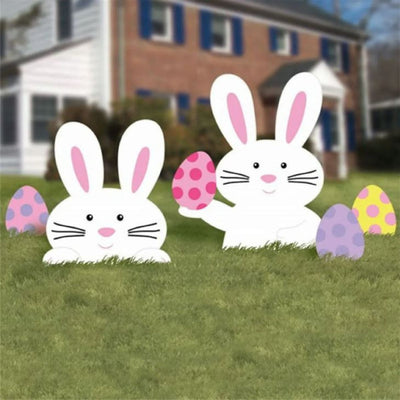 Easter Bunny Lawn Signs (5 pack)