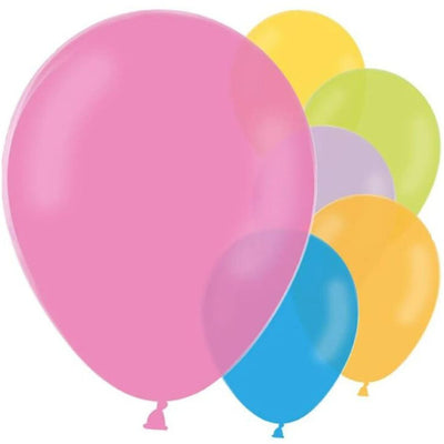 Pastel Mix Latex Balloons 30cm (10 Pack)