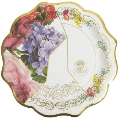 Truly Scrumptious Scalloped Medium Plate (12 pack)