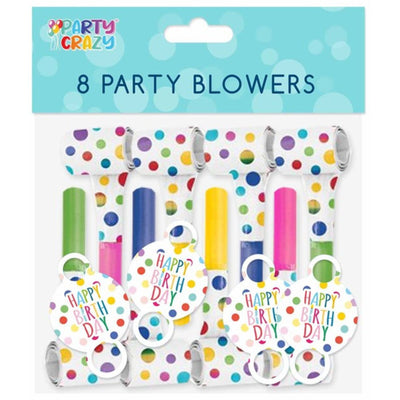 Party Blowers (8 Pack)