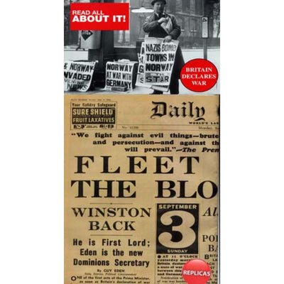 Britain Declares War Newspaper (WW2)