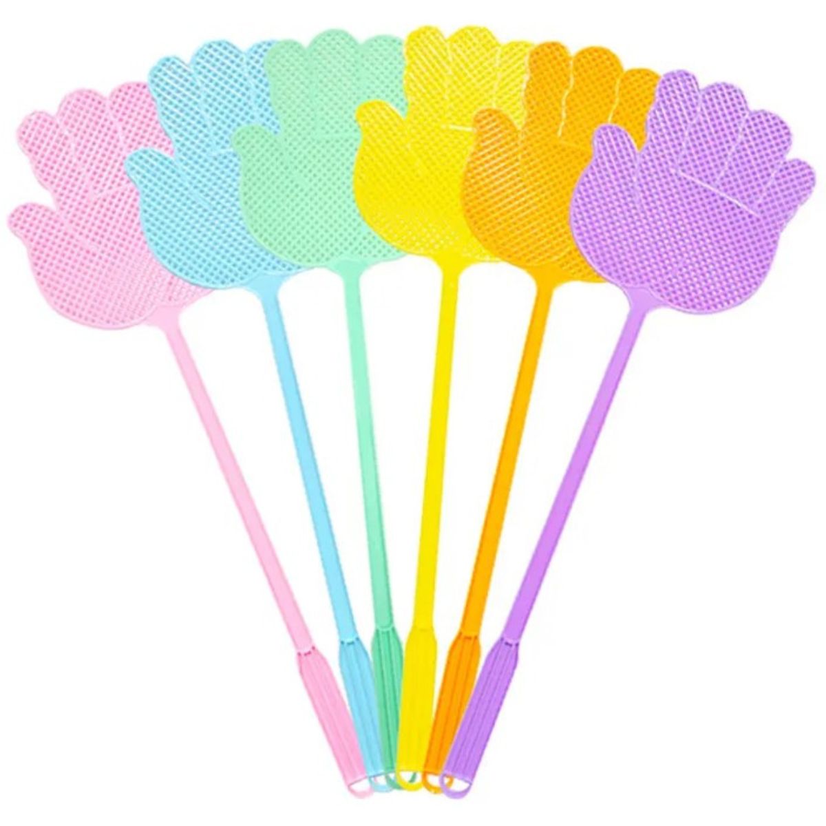Hand Shaped Fly Swatters (Pack of 12)