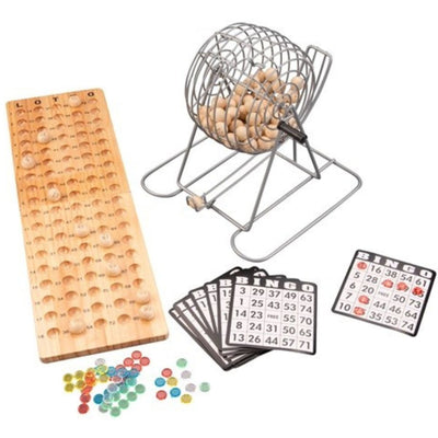 Bingo Set, Wooden Board