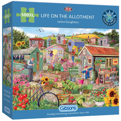 Life on the Allotment Puzzle, 500 XL Pieces