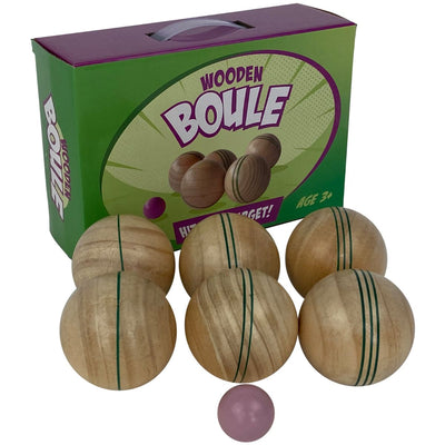 Wooden Boule