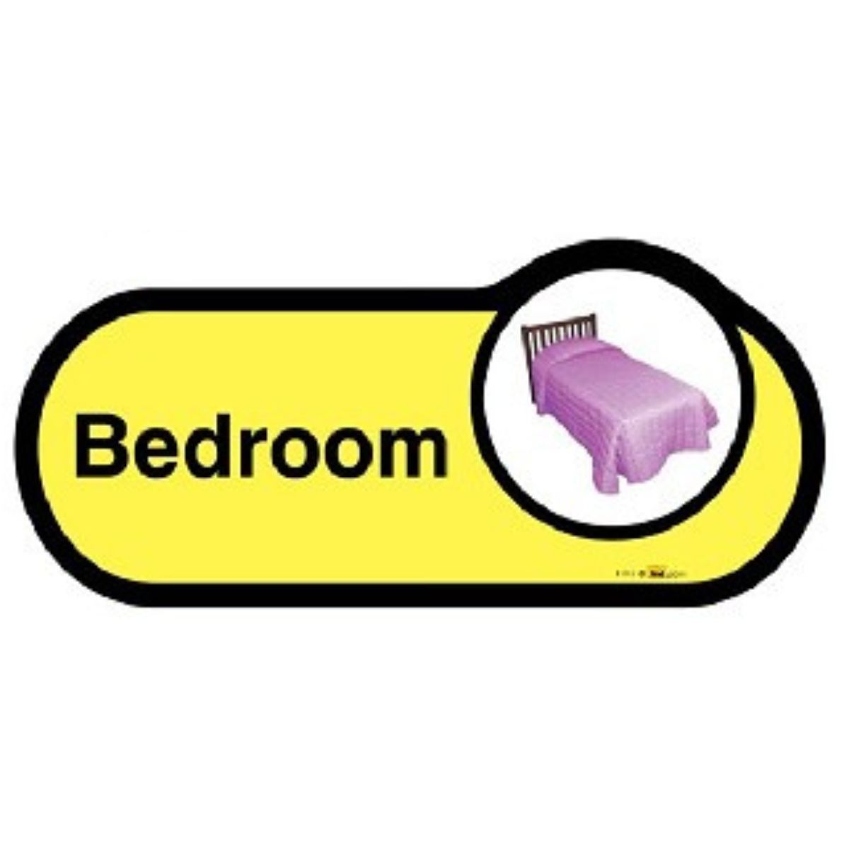 Bedroom Sign, 30cm