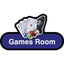 Games Room Sign, 30cm