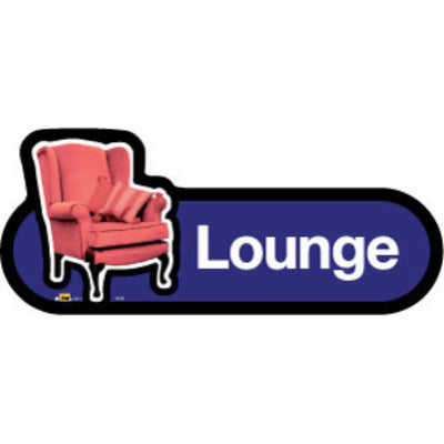 Lounge Sign, 30cm