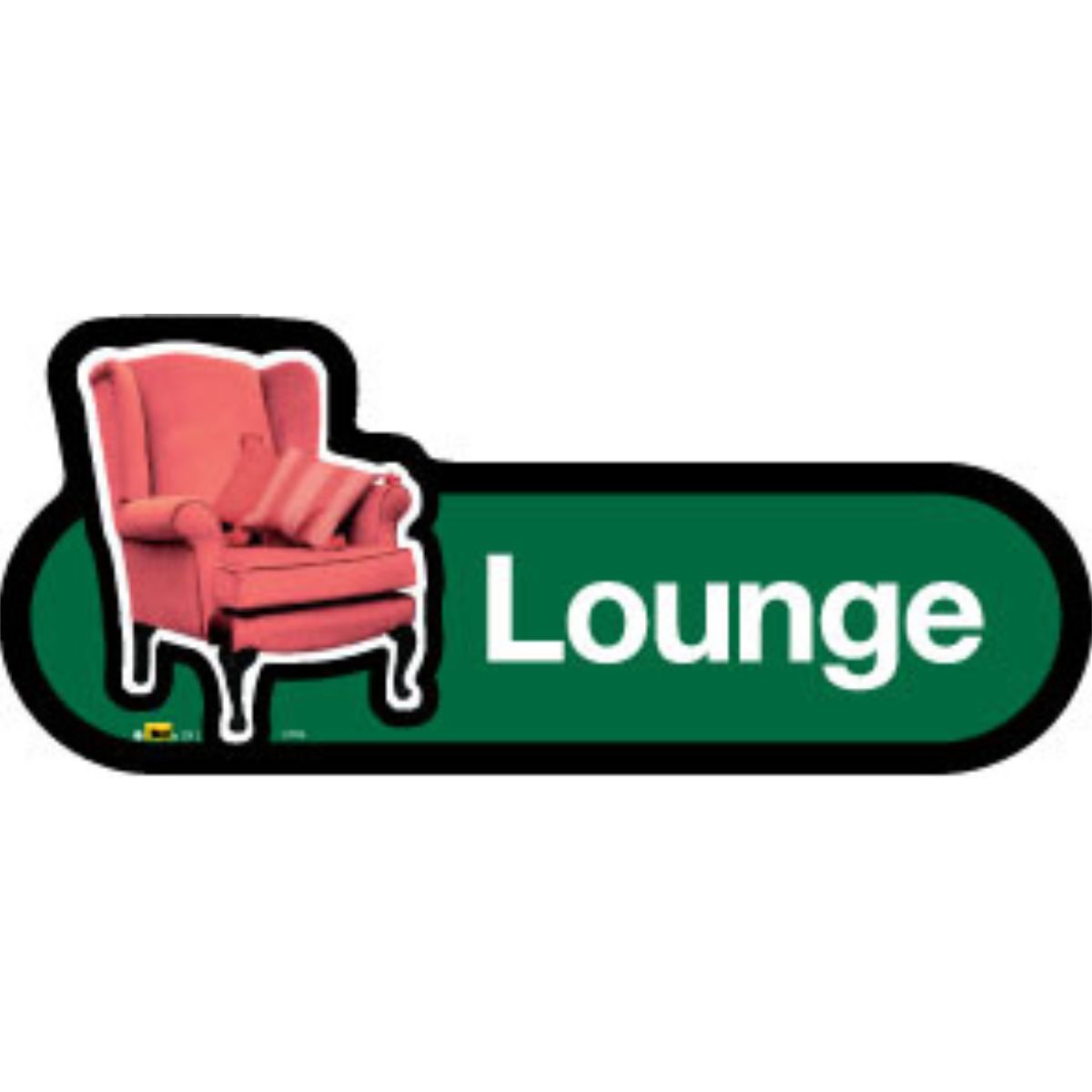 Lounge Sign, 30cm