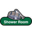 Shower Room Sign, 30cm