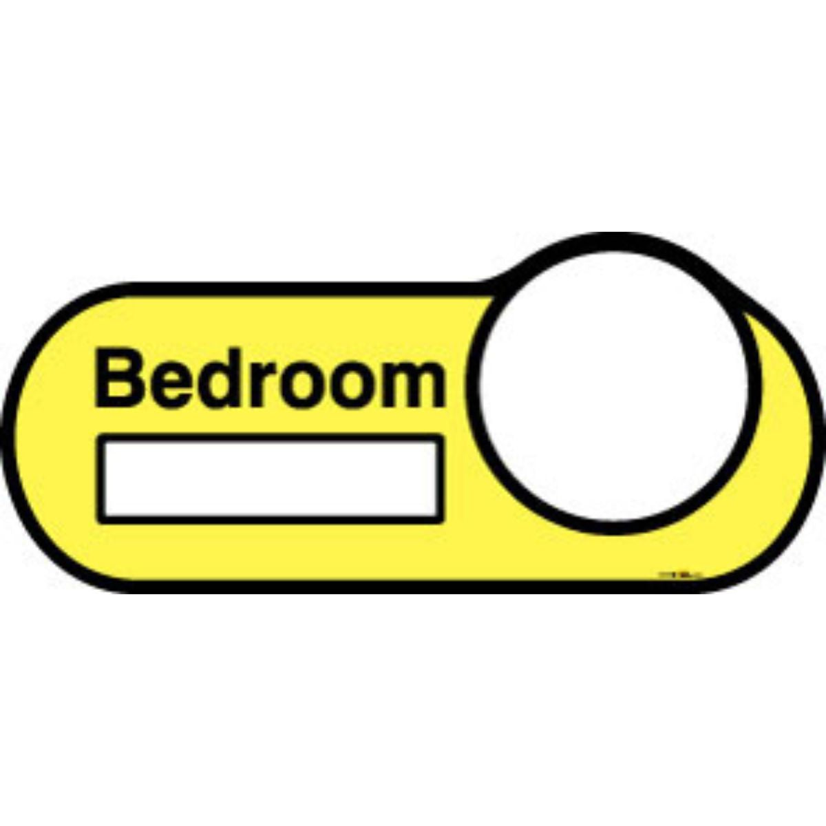 Bedroom Interchangeable Sign, 30cm